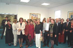 Anciens et nouveaux de l'équipe du CMPP de Massy